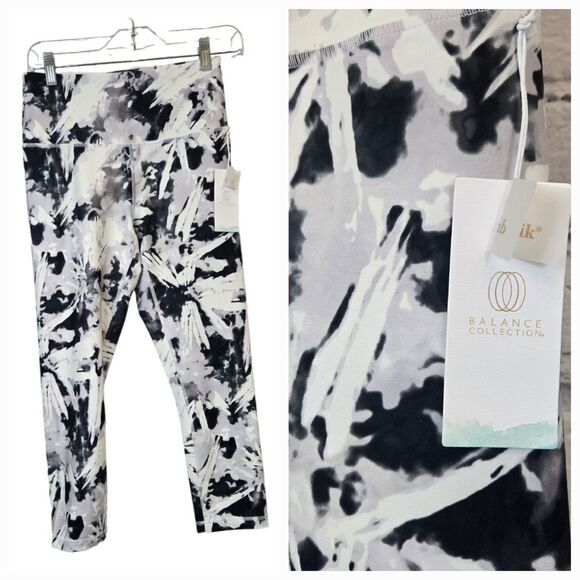 Marika NWT Balance Collection Capri Legging Printed Contender High Waist Yoga - Picture 1 of 13